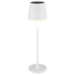 Solar-tafellamp 36637, IP44, wit