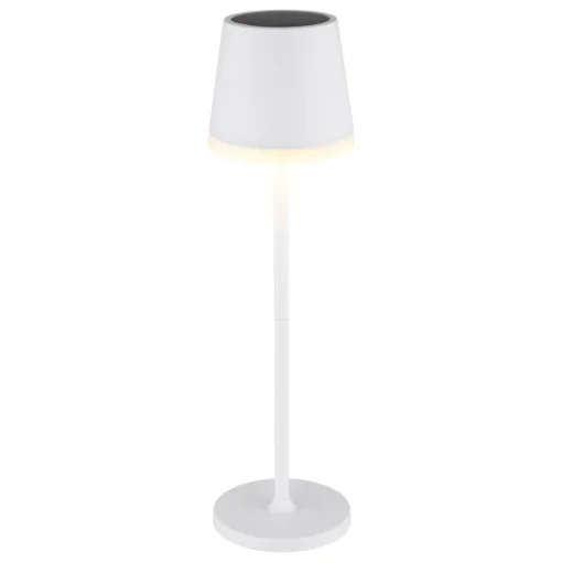 Solar-tafellamp 36637, IP44, wit