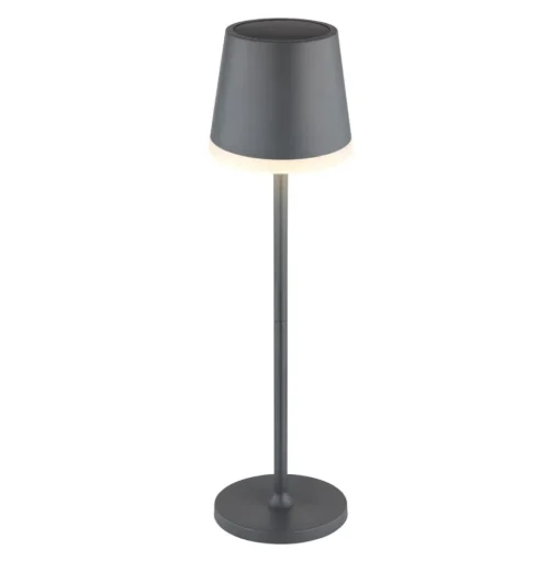 Solar-tafellamp 36637A, IP44, antraciet