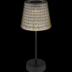 Solar-tafellamp 36634-2S in 2 per set zwart/rook