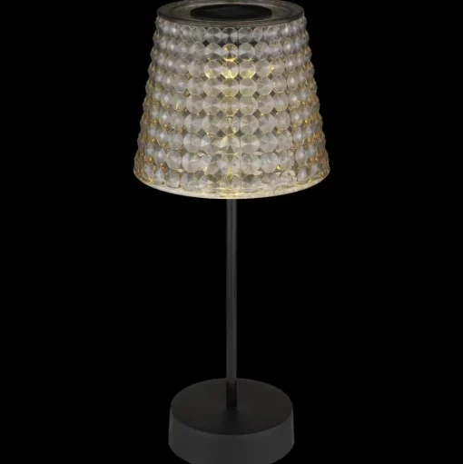 Solar-tafellamp 36634-2S in 2 per set zwart/rook