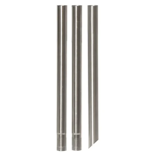 Solini LED grondspies lamp, wit/zilver, hoogte 90 cm