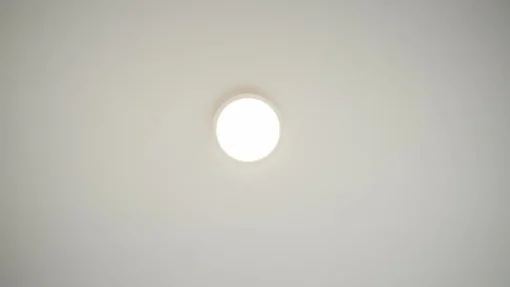 Solvie LED plafondlamp, wit, rond, Ø 30 cm