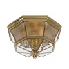 Spatwaterbeschermde plafondlamp Newbury