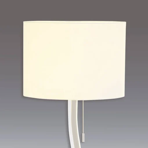 Spiraal vloerlamp Maren met LEDs