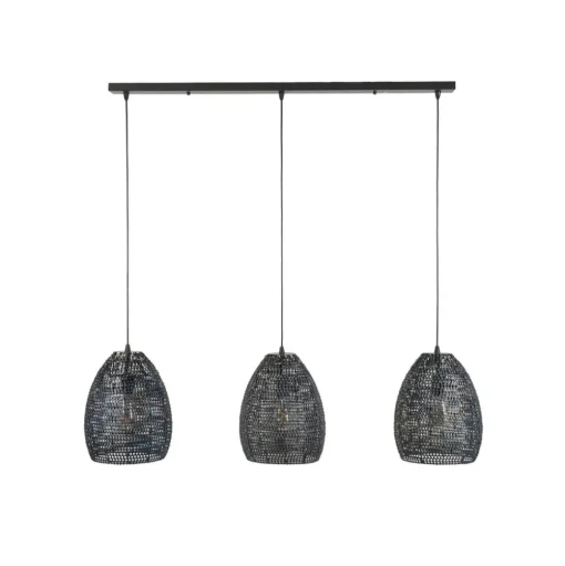 Spitse Pet hanglamp, antiek zilver