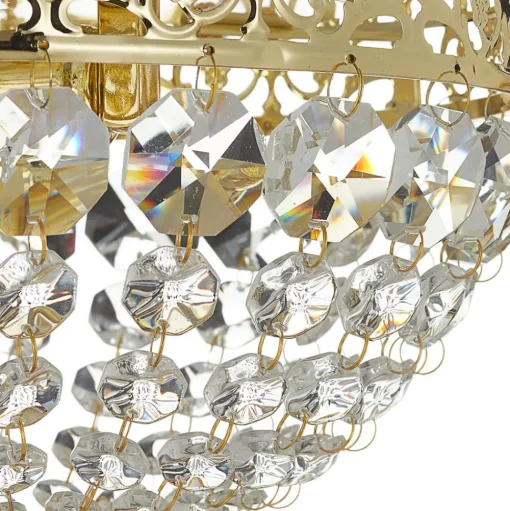 Sprankelende plafondlamp Saxholm
