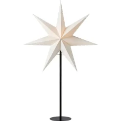 Staande ster Lively, wit/zwart