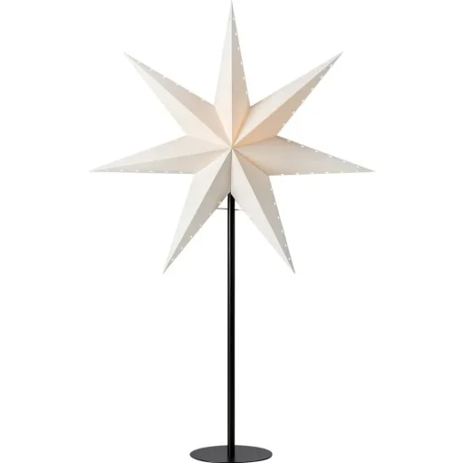 Staande ster Lively, wit/zwart