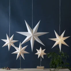 Staande ster Sensy, hoogte 78 cm, wit
