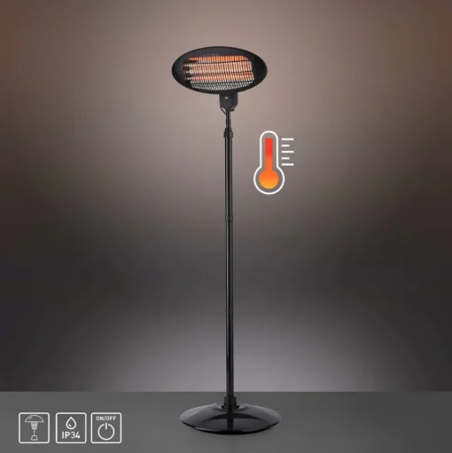 Standkachel Glow, IP34, 650W/1350W/1500W