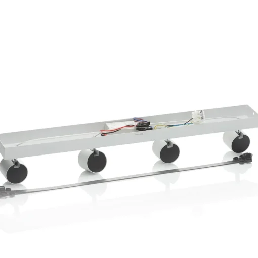 Star 4-lamps LED plafondspot wit, warmglow
