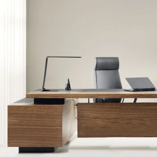 Starglass LED bureaulamp met glazen voet