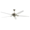 Statige plafondventilator Classic Royal 180 wit-gr