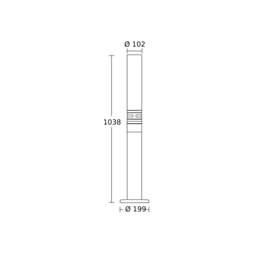 STEINEL GL60 LED sensor-LED tuinpadverlichting