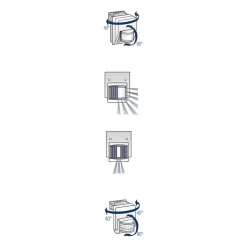 STEINEL infrarood-wandsensor IS 2160 ECO, zwart