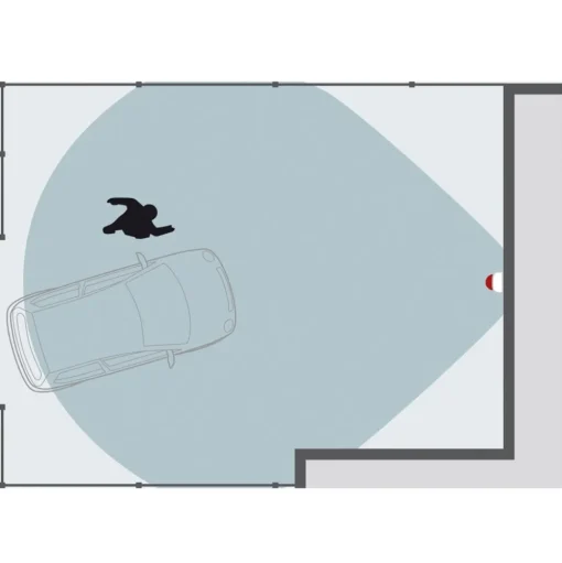 STEINEL infrarood-wandsensor IS 2160 ECO, zwart