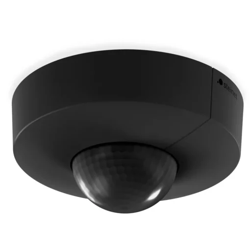 STEINEL IS 3360 40m COM1 Sensor opbouw zwart rond
