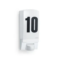STEINEL L 1 huisnummer lamp met sensor wit