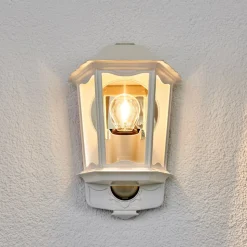 STEINEL L 190 S sensor-buitenwandlamp wit