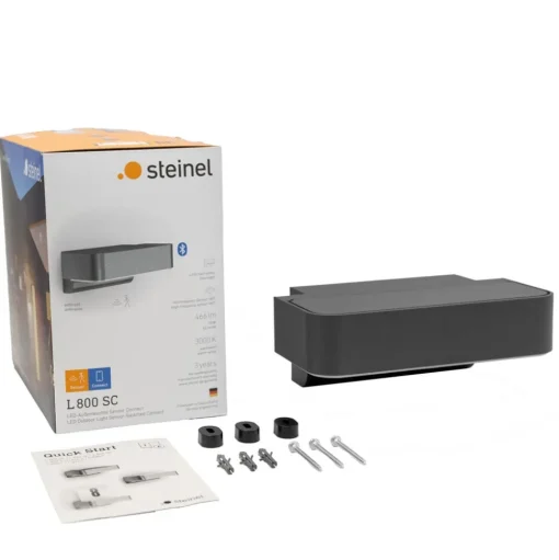 STEINEL L 800 SC LED buiten wandlamp, antraciet