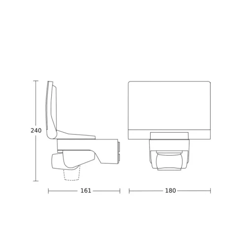 STEINEL XLED Home 2 XL S LED sensorspot wit