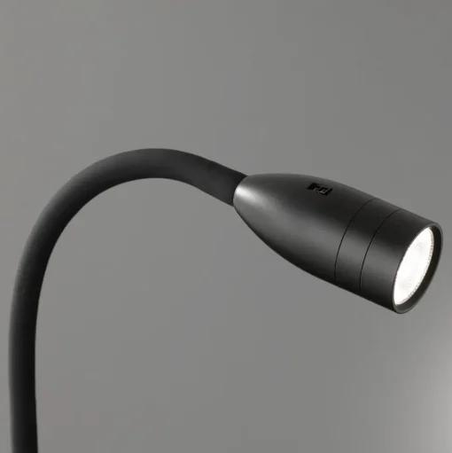 Sten LED wandlamp met gebarenbediening, zwart