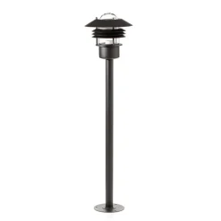 Stijlvolle padlamp Vejers, zwart