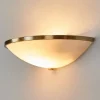 Stijlvolle wandlamp TALYA in oud-messingdecor