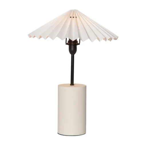 Stila tafellamp, wit, papier/hout, ster en kap