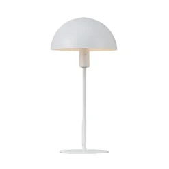 Tafellamp Ellen 20, wit, metaal, fitting E14