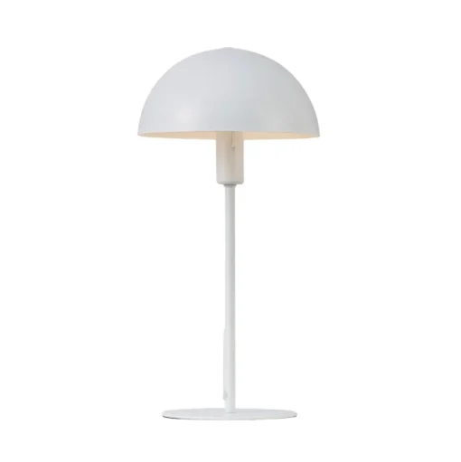 Tafellamp Ellen 20, wit, metaal, fitting E14