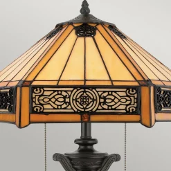 Tafellamp Indus in Tiffany-stijl