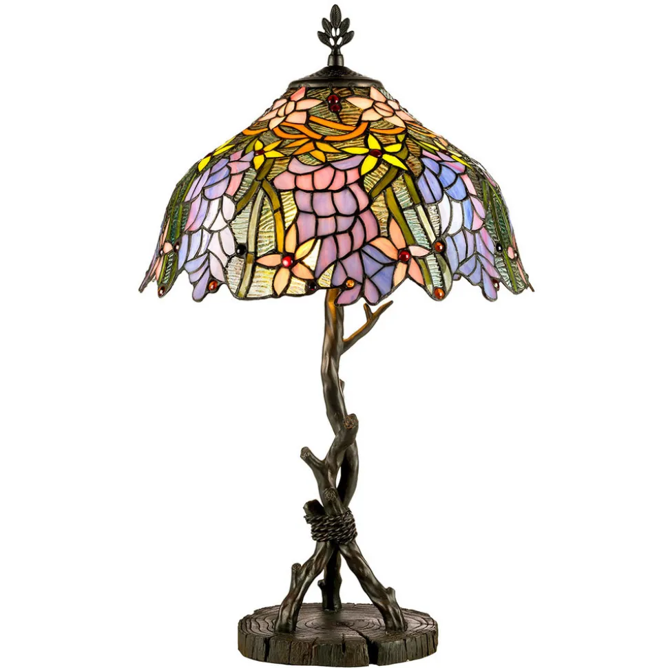 Tafellamp KT1082+AG711P in Tiffany stijl