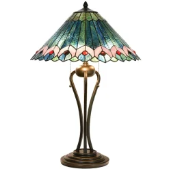 Tafellamp 5LL-5391 in Tiffany stijl