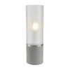 Tafellamp Molo, betonnen voet matglas hoogte 40cm