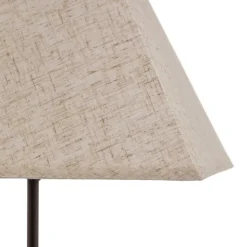 Tafellamp Seregon met steendecoratie, hoogte 63 cm