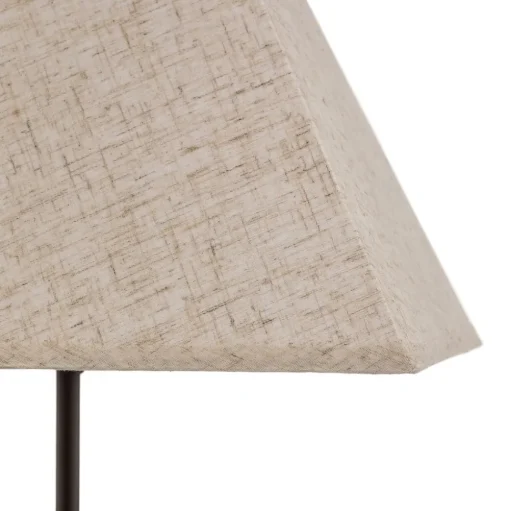 Tafellamp Seregon met steendecoratie, hoogte 63 cm