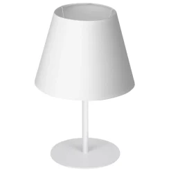 Tafellamp Soho, conisch hoogte 33 cm, wit