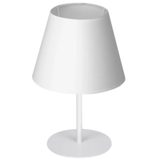 Tafellamp Soho, conisch hoogte 33 cm, wit