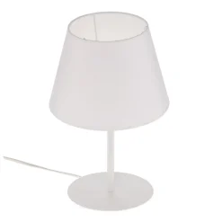 Tafellamp Soho, conisch hoogte 33 cm, wit