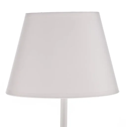 Tafellamp Soho, conisch hoogte 33 cm, wit