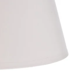 Tafellamp Soho, conisch hoogte 33 cm, wit