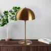 Tafellamp Varzan 10857, goud antiek, metaal, hoogte 50 cm