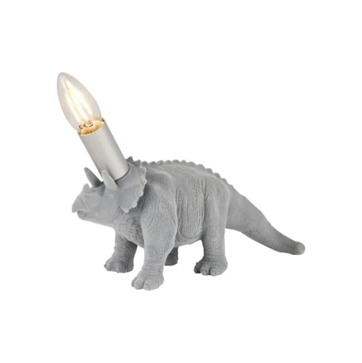 Tafellamp X Triceratops, keramiek