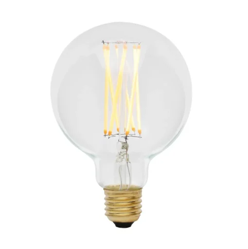 Tala LED glazen lamp G95 gloeidraad helder E27 6W 2200K 480lm dimbaar