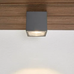 Tanea - LED plafondlamp in kubusvorm, IP54