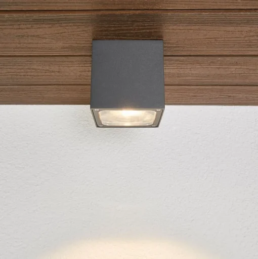 Tanea - LED plafondlamp in kubusvorm, IP54