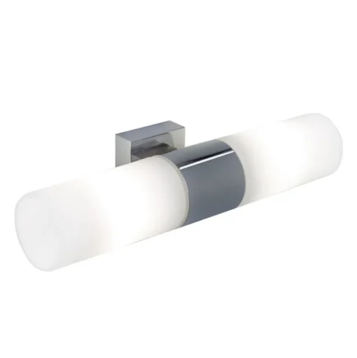 Target wandlamp, chroomkleurig, 2-lamps, IP44