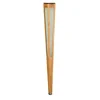 Tecka LED-zonnezaklamp met sensor, 120 cm, teakhout
